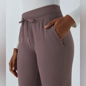 Large Halara High Waisted Drawstring Side Pocket Casual Joggers